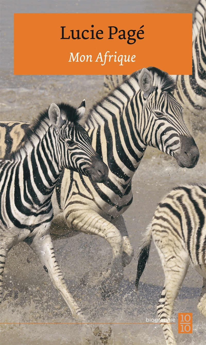 Couverture du livre de Mon Afrique - papier format